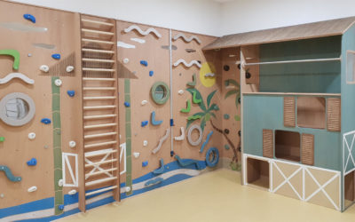 Kletterwand für heilpädagogische – und integrative Kita, Düren