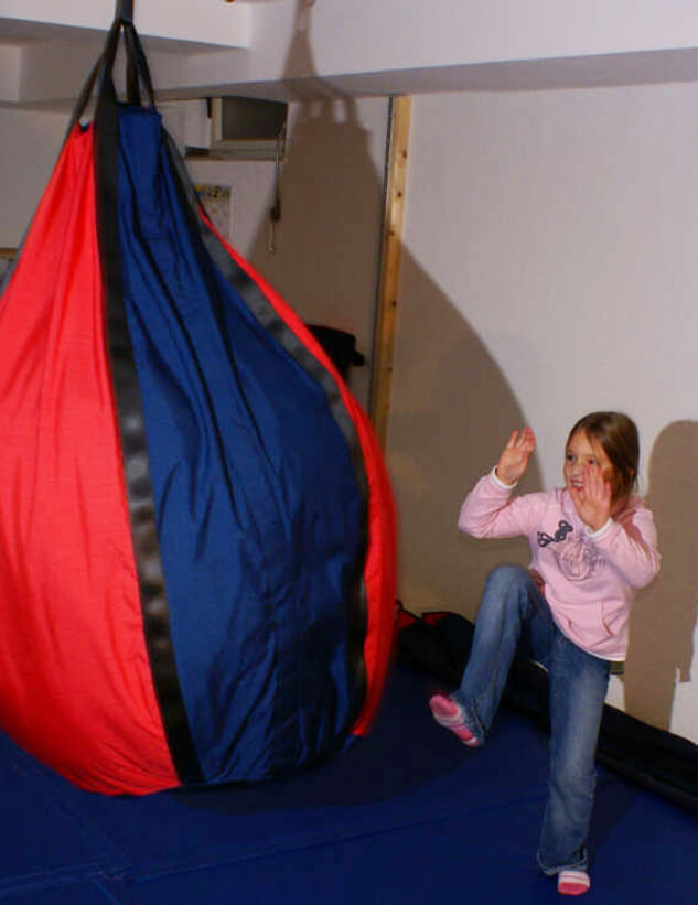 Knautschsack-Bewegungsraum